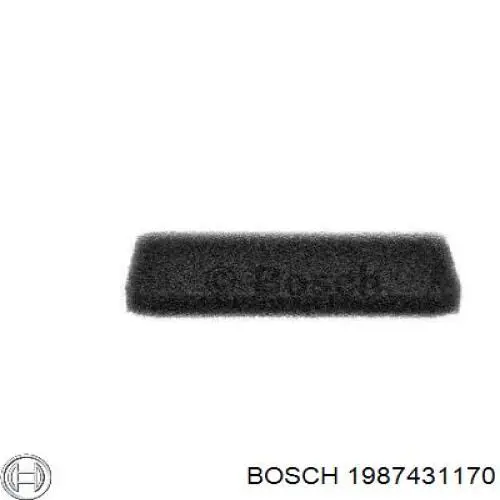 Filtro de habitáculo 1987431170 Bosch