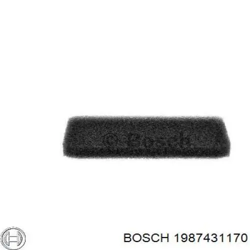 Фільтр салону 1987431170 Bosch