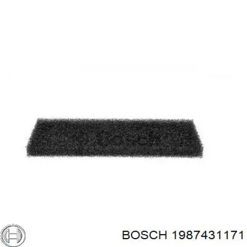 Filtro de habitáculo 1987431171 Bosch