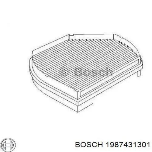 Фильтр салона 1987431301 Bosch