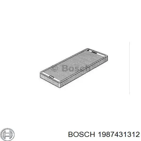 1987431312 Bosch фильтр салона