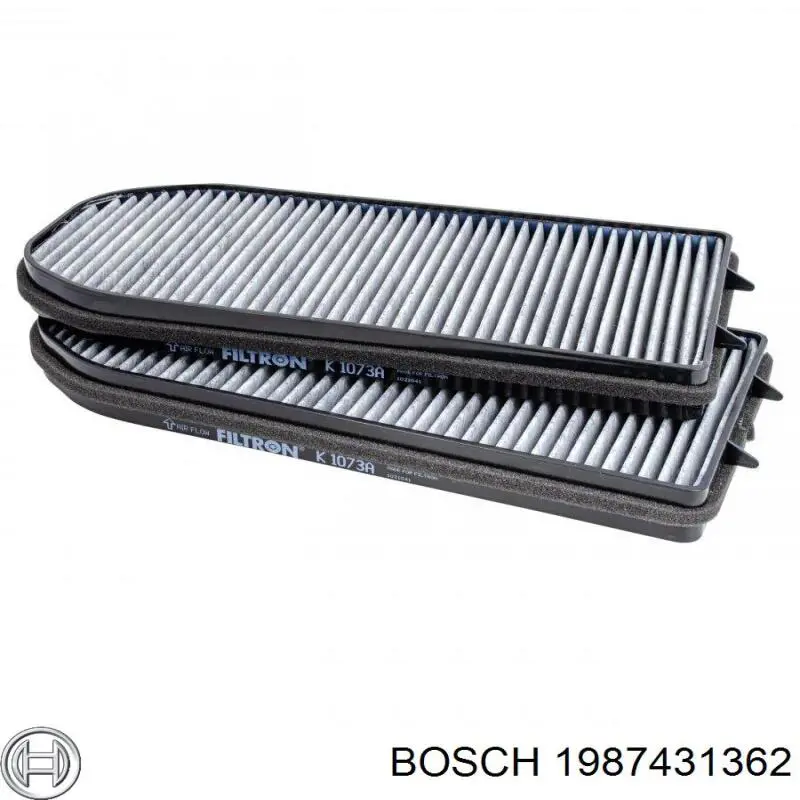 Фильтр воздушный отопителя Bosch 1987431362 цена, от 14.08 USD