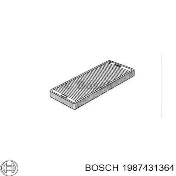 Фильтр салона 1987431364 Bosch