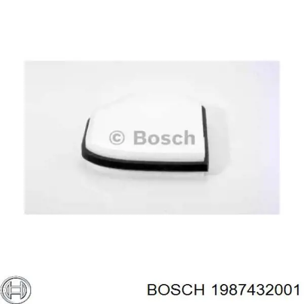 Фильтр воздушный отопителя Bosch 1987432001 цена, от 10.85 USD