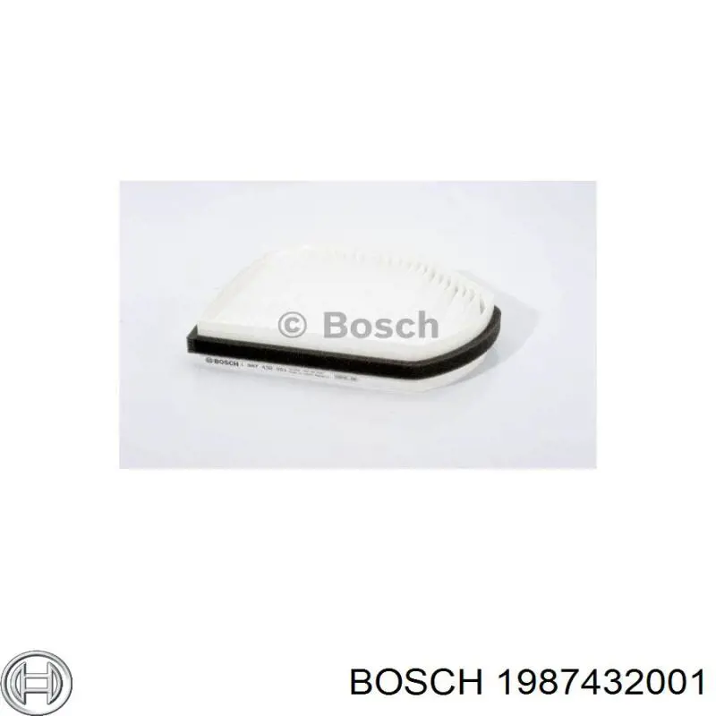 Воздушный фильтр салона Bosch 1987432001
