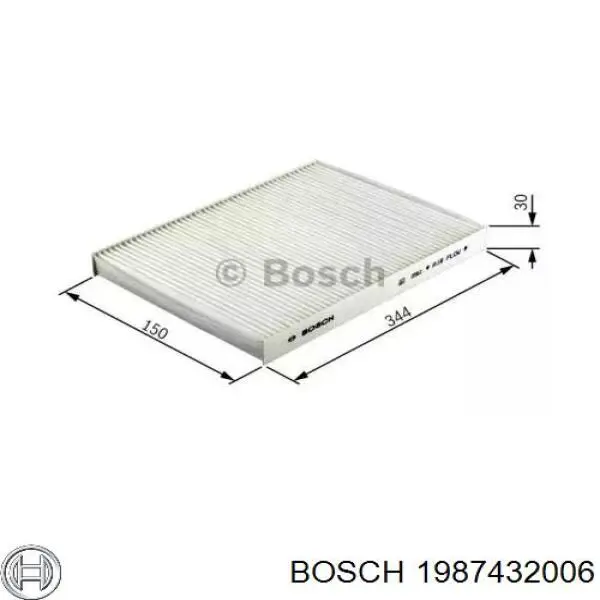 1987432006 Bosch фильтр салона