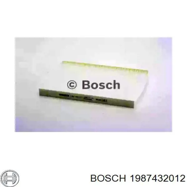 Фильтр воздушный отопителя Bosch 1987432012 цена, от 5.64 USD
