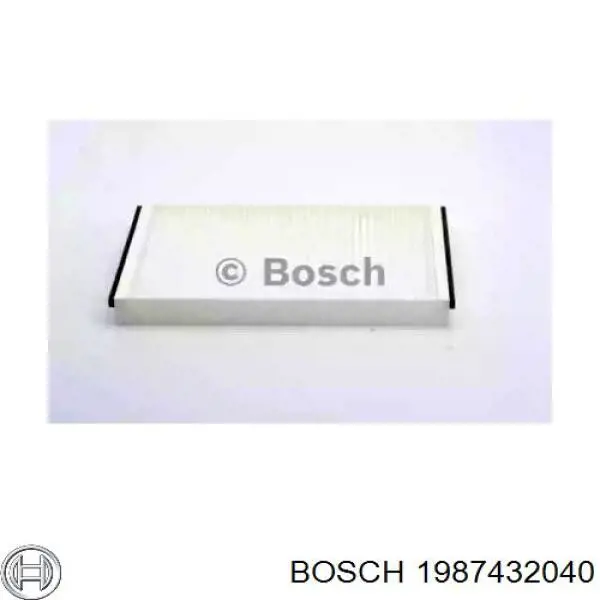 Купить 1987432040 Bosch Фильтр салона угольный