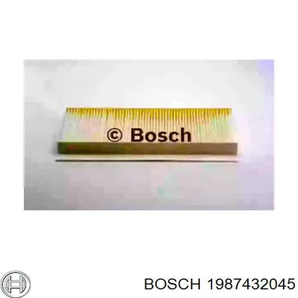 Фильтр воздушный отопителя Bosch 1987432045 цена, от 7.06 USD