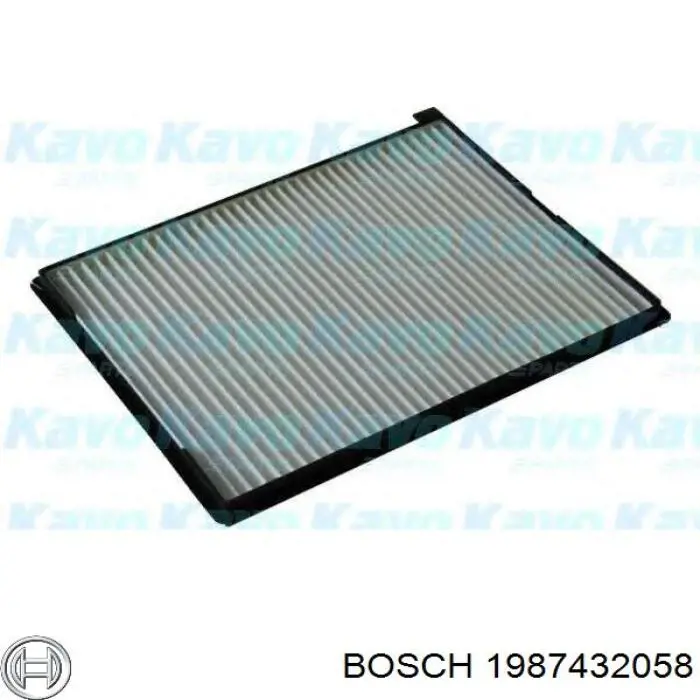 Фильтр воздушный отопителя Bosch 1987432058 цена, от 5.64 USD