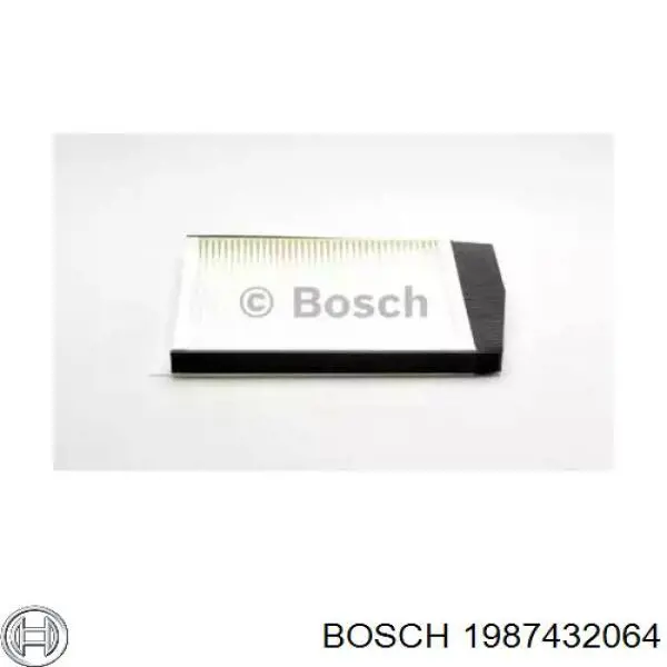 Купить 1987432064 Bosch Фильтр салона угольный