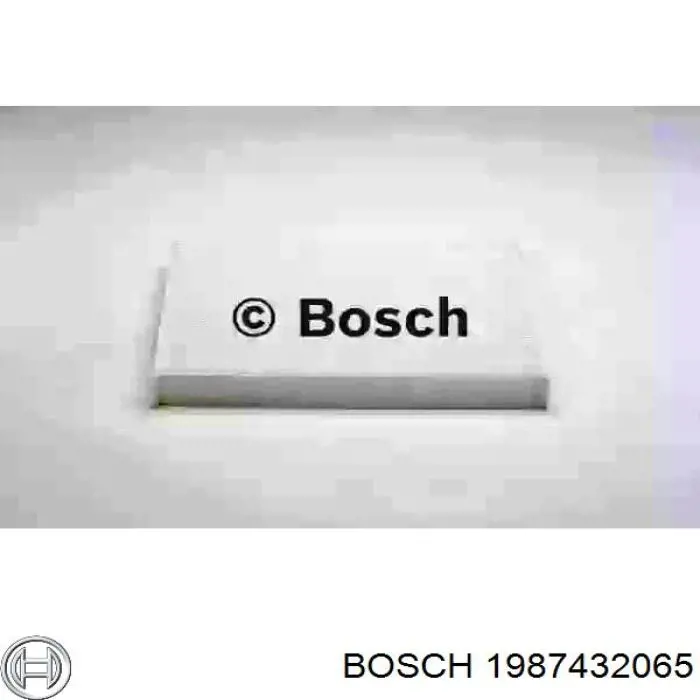 Фильтр салона 1987432065 Bosch