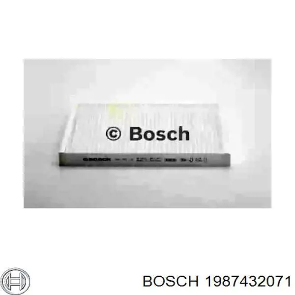 Фильтр воздушный отопителя Bosch 1987432071 цена, от 6.47 USD