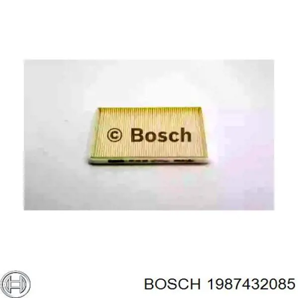 Купить 1987432085 Bosch Фильтр салона угольный
