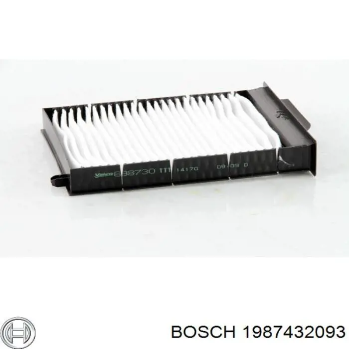 Купить 1987432093 Bosch Фильтр салона угольный