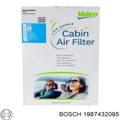 Фильтр салона 1987432095 Bosch