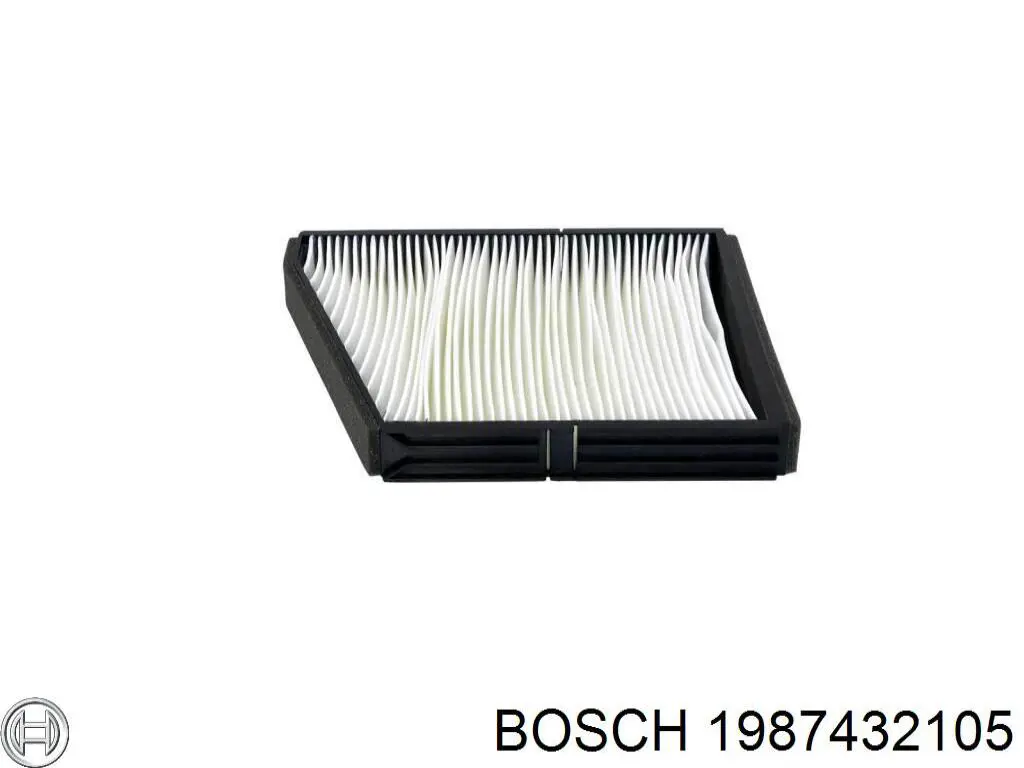 Filtro de habitáculo 1987432105 Bosch
