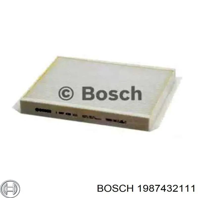 Filtro de habitáculo 1987432111 Bosch