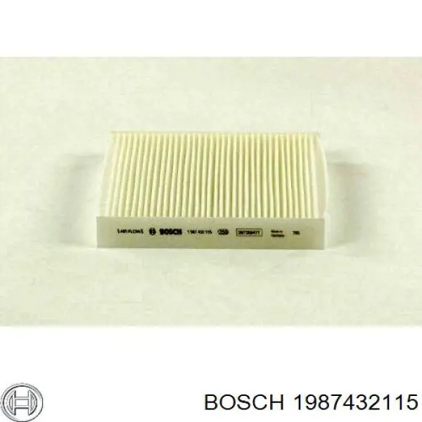 Filtro de habitáculo 1987432115 Bosch