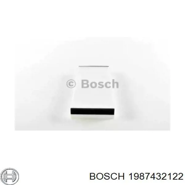 Купить 1987432122 Bosch Фильтр салона угольный