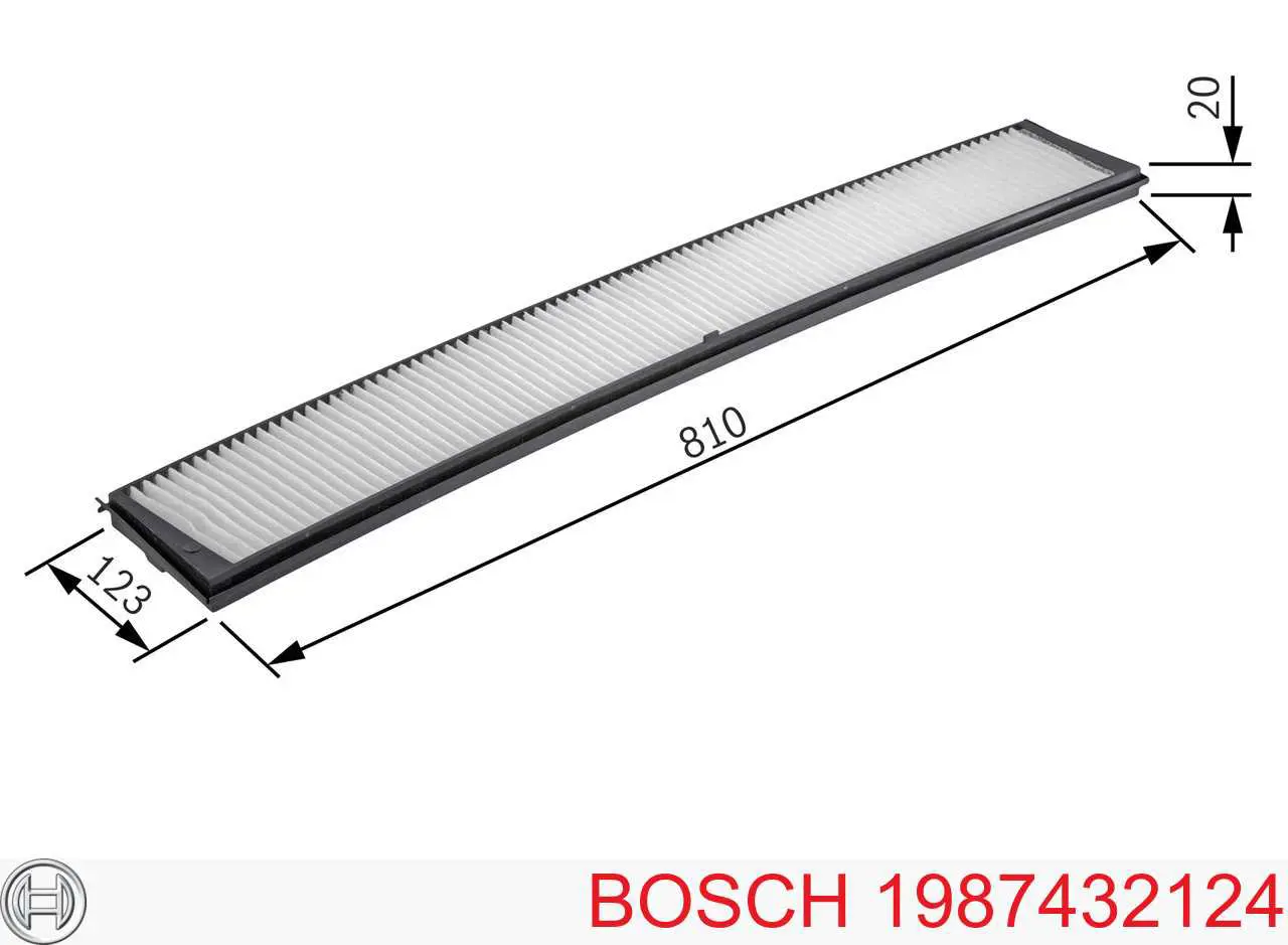 1987432124 Bosch фильтр салона