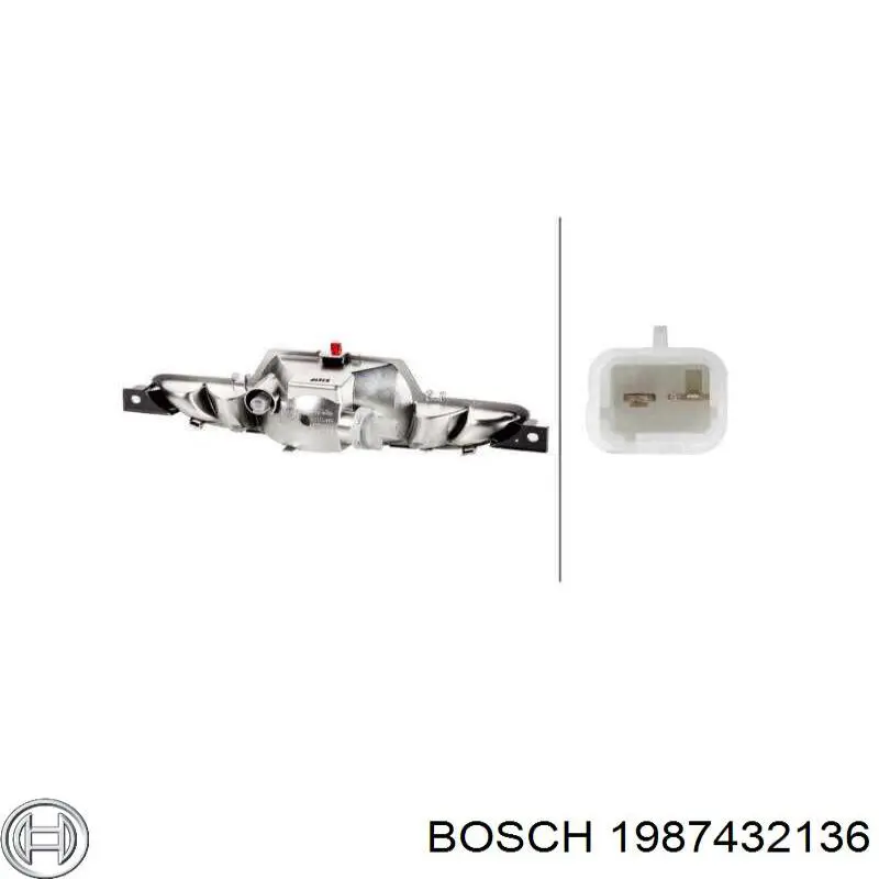 Фильтр салона 1987432136 Bosch