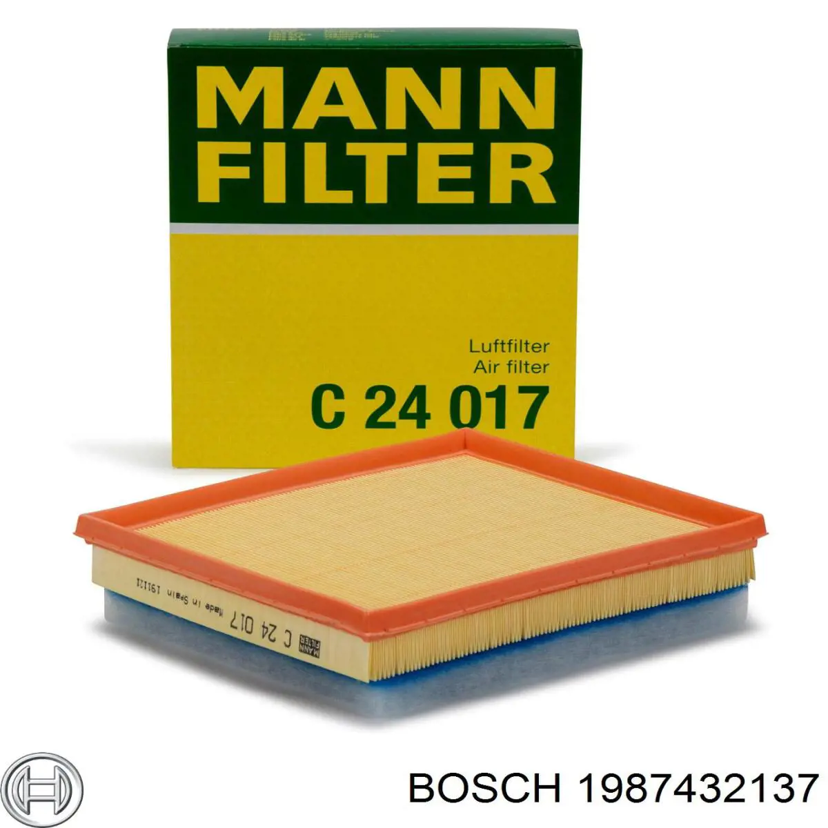 Фильтр воздушный отопителя Bosch 1987432137 цена, от 13.48 USD