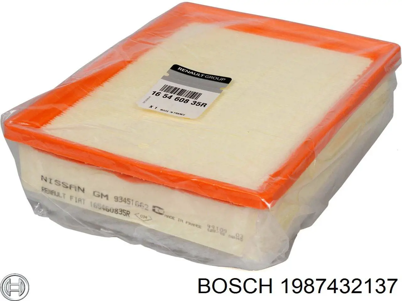 Воздушный фильтр салона Bosch 1987432137