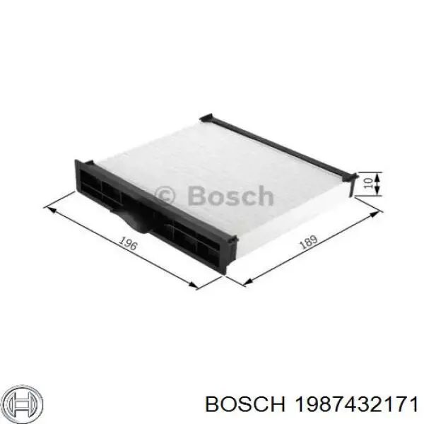 Фильтр салона 1987432171 Bosch