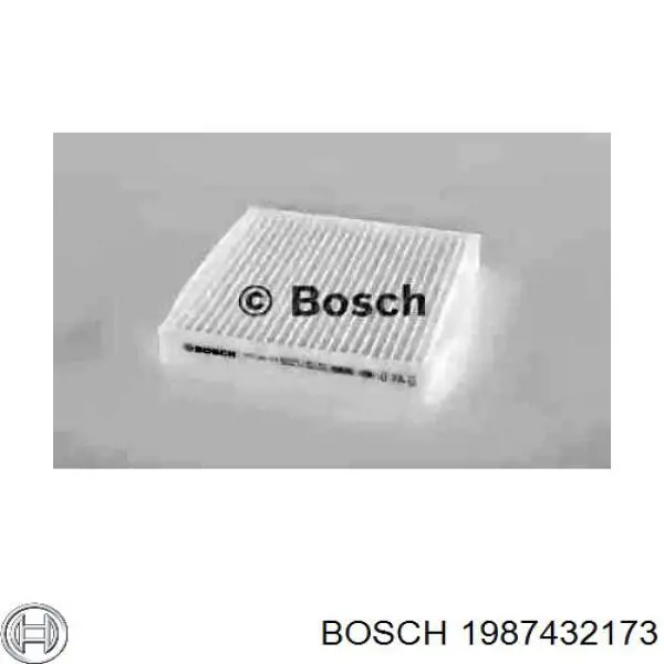 Фильтр воздушный отопителя Bosch 1987432173 цена, от 7.14 USD
