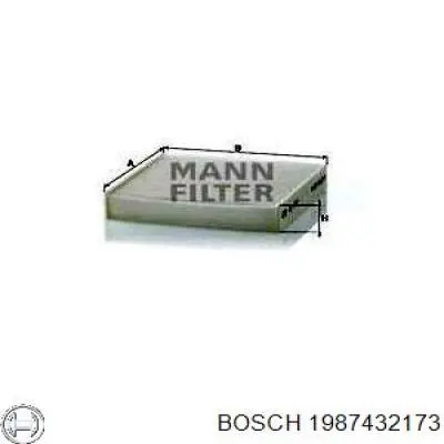 Купить 1987432173 Bosch Фильтр салона угольный
