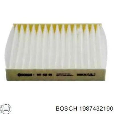 Фильтр воздушный отопителя Bosch 1987432190 цена, от 6.48 USD