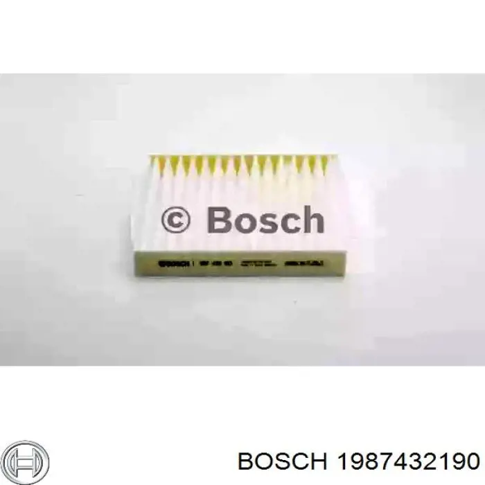 Filtro de habitáculo 1987432190 Bosch