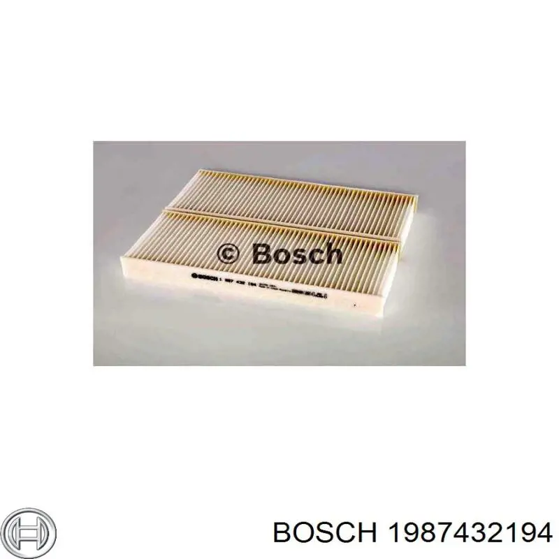 Фильтр воздушный отопителя Bosch 1987432194 цена, от 8.47 USD