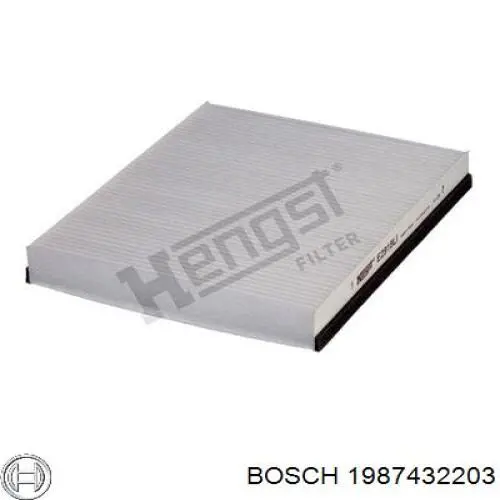Купить 1987432203 Bosch Фильтр салона угольный