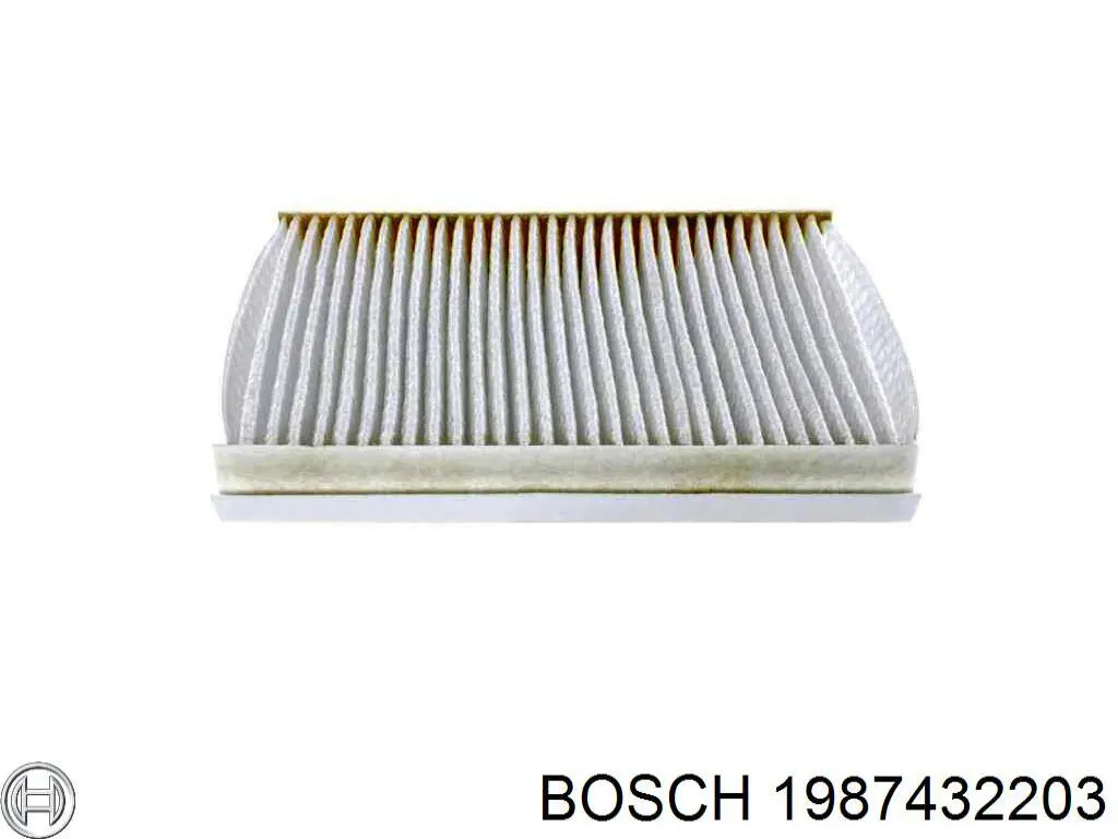 Воздушный фильтр салона Bosch 1987432203