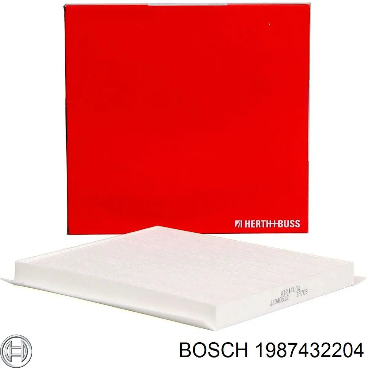 Купить 1987432204 Bosch Фильтр салона угольный