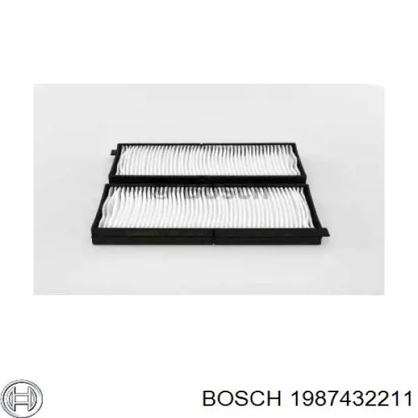 Filtro de habitáculo 1987432211 Bosch