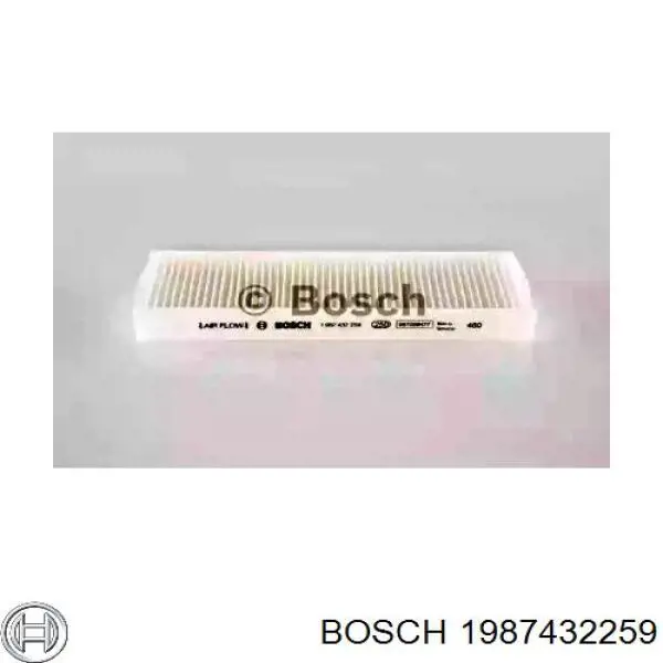 Filtro de habitáculo 1987432259 Bosch