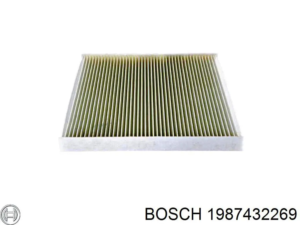 Filtro de habitáculo 1987432269 Bosch