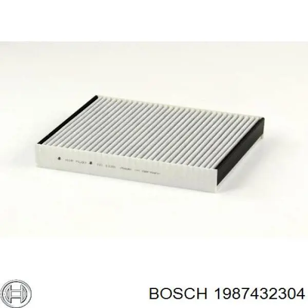 Фильтр воздушный отопителя Bosch 1987432304 цена, от 18.42 USD