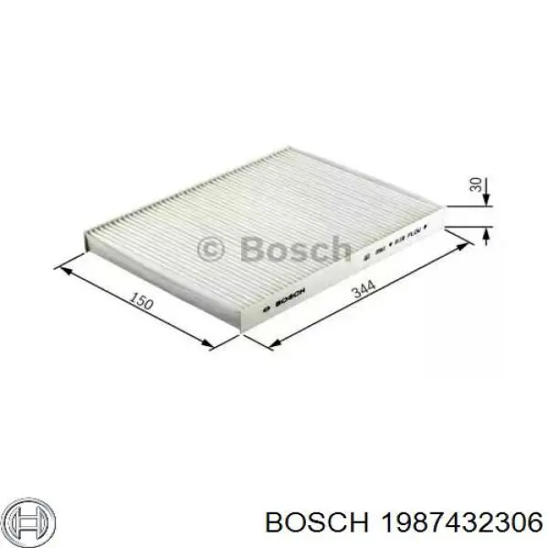 1987432306 Bosch фильтр салона