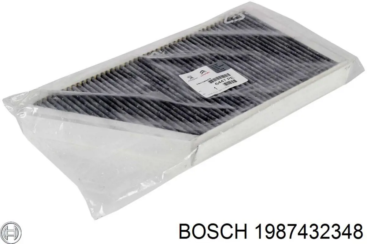 Фильтр воздушный отопителя Bosch 1987432348 цена, от 13.34 USD