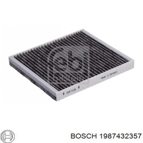 Фильтр воздушный отопителя Bosch 1987432357 цена, от 10.50 USD