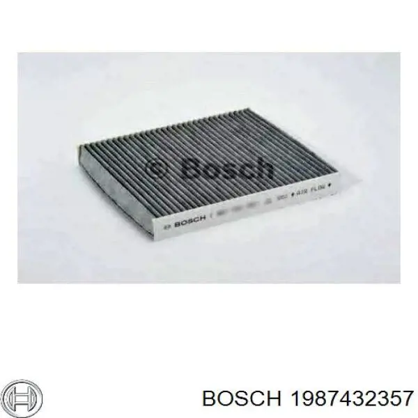 Фільтр салону 1987432357 Bosch