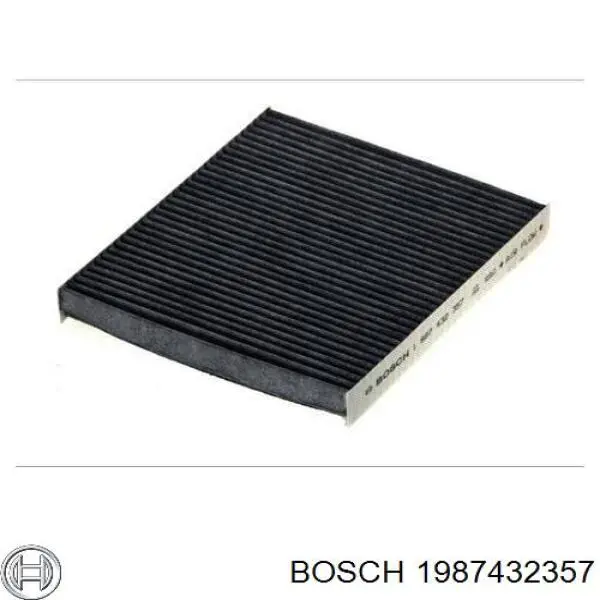 Воздушный фильтр салона Bosch 1987432357