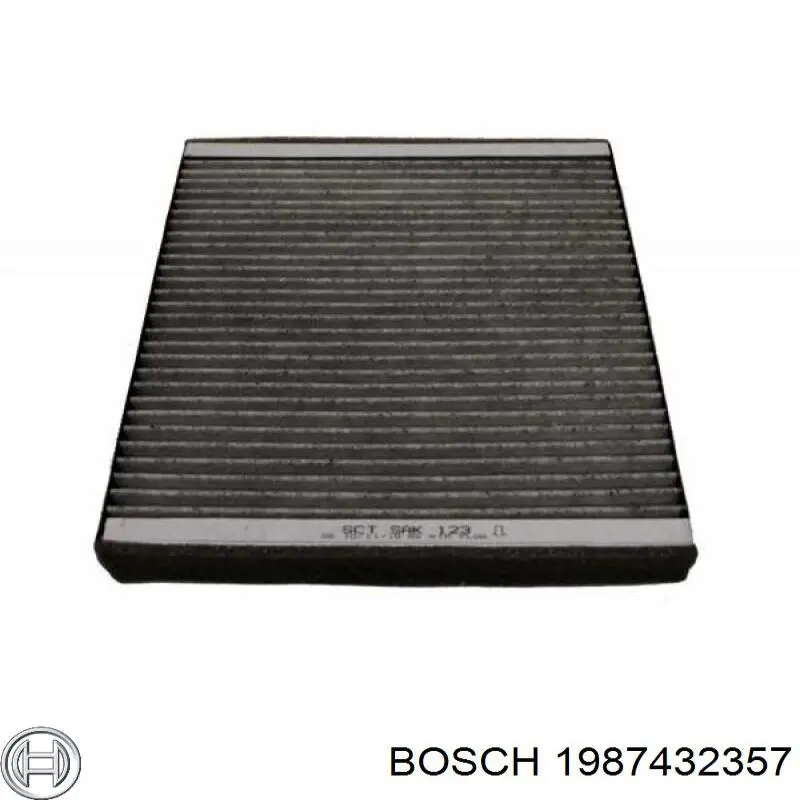 Купить 1987432357 Bosch Фильтр салона угольный