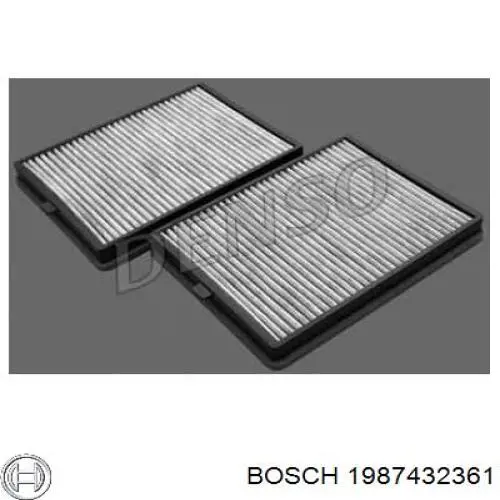 Фильтр воздушный отопителя Bosch 1987432361 цена, от 22.50 USD