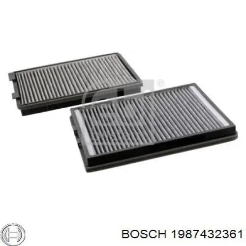 Купить 1987432361 Bosch Фильтр салона угольный