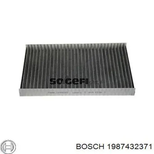 Воздушный фильтр салона Bosch 1987432371